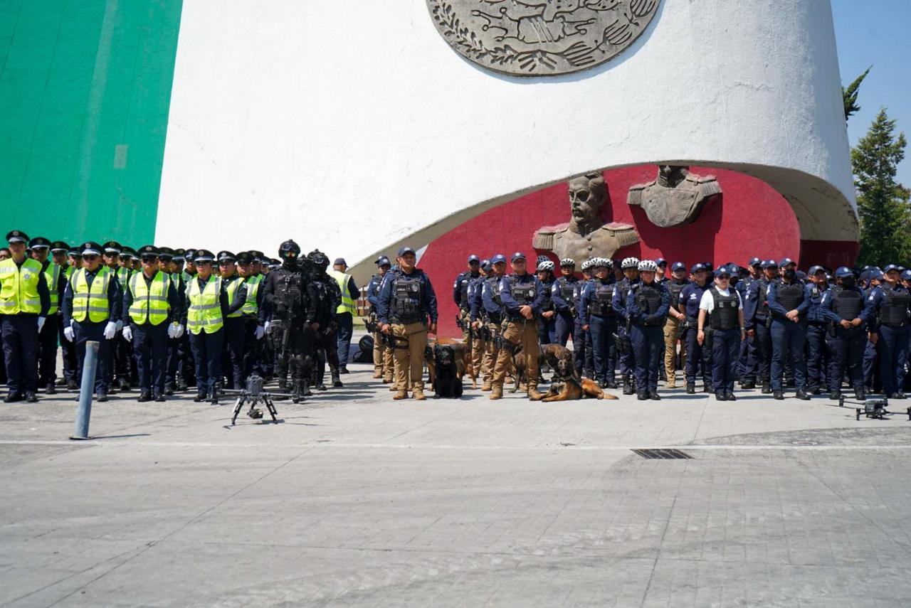 Inician fuerzas de seguridad despliegue de seguridad en la Feria de ...